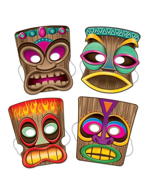 tiki maskers